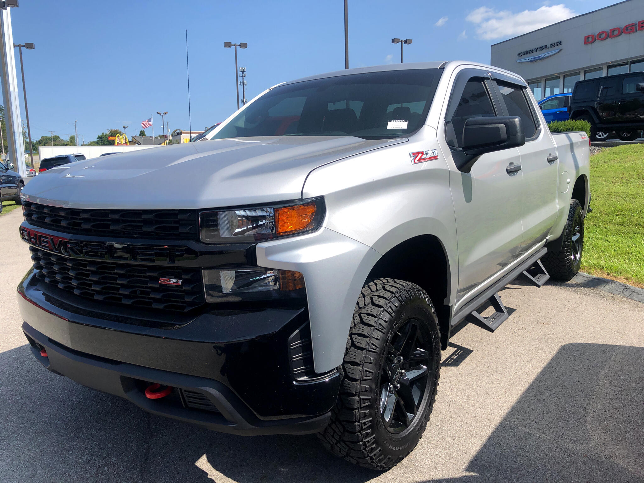 Pre-Owned 2019 Chevrolet Silverado 1500 4WD Crew Cab 147 In Custom ...