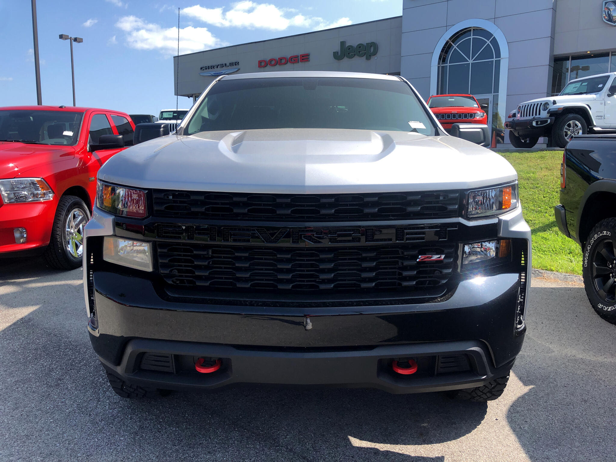 Pre-Owned 2019 Chevrolet Silverado 1500 4WD Crew Cab 147 in Custom ...